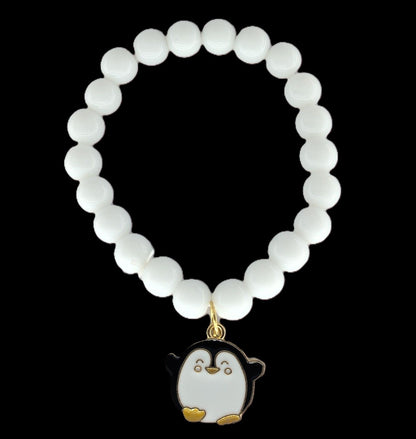 Trendy Color Beaded Charm Bracelet Set | Evil Eye, Butterfly, Teddy & Flower Designs