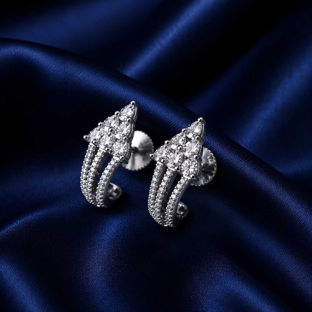 Luxury AD Hoop Earrings
