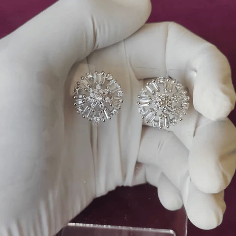 Luxury AD Stud Earrings